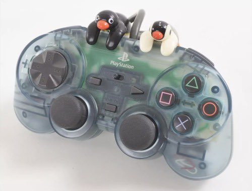 OldInternetFeel's tweet photo. Japanese Exclusive ‘Pingu’ PS1 Controllers (1999) https://t.co/4WRvPHrhgo