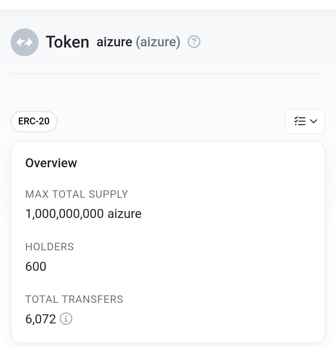 saeed0939830's tweet image. Amazing to see 600 holders for @aizurecloud  in less than a week. And in a few days, #zkignite will run on zksync and we will see an influx of holders. #aizure is one of the few valid AI tokens in #zksync.