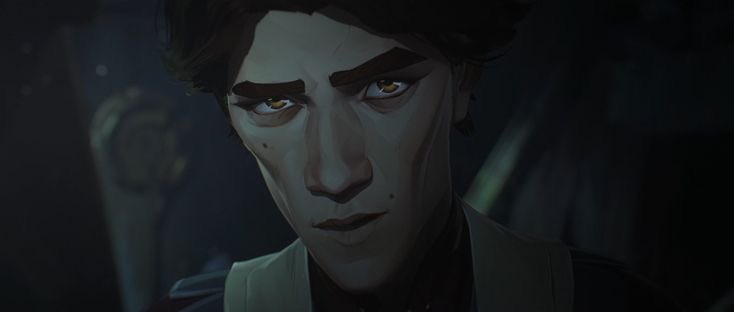 dahffodil's tweet image. hes always giving jayce bedroom eyes bro