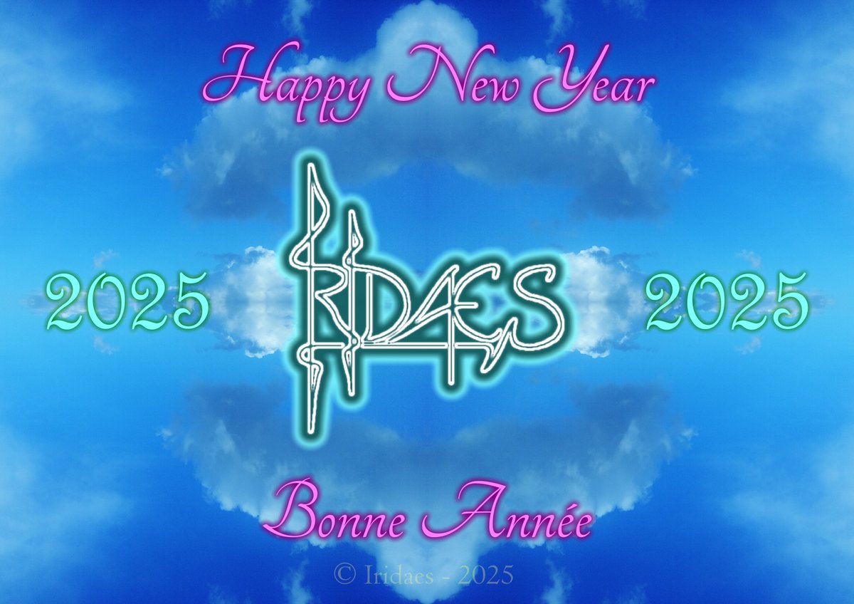 Iridaes's tweet image. Happy New Year !

Bonne Année !