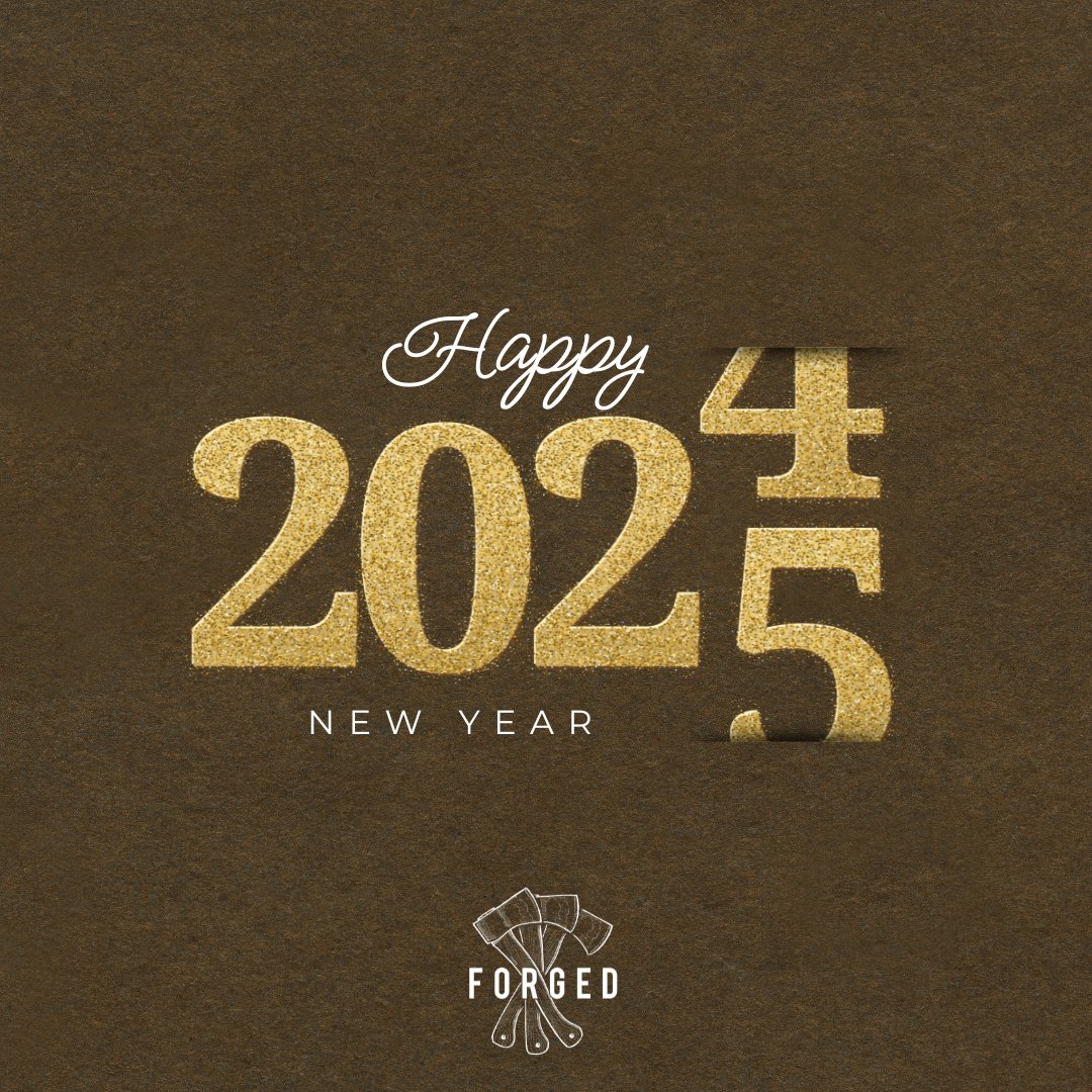 Your passion and energy inspire us to keep delivering epic experiences that are as unique as the people who visit us.

Let’s make 2025 the sharpest year yet—see you at the lanes! 🪓✨

#NewYear #ForgedAxeThrowing #Bullseye2025 #2025