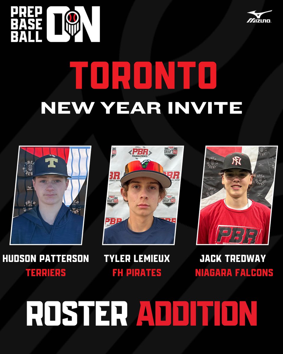 🔴𝓡𝓸𝓼𝓽𝓮𝓻 𝓐𝓭𝓭𝓲𝓽𝓲𝓸𝓷𝓼⚪️

⚾ 2025 Toronto New Year Invite
🗓️ February 22
📍 The Yard Athletic Centre

Request your invite ➡️ loom.ly/ULoxApI