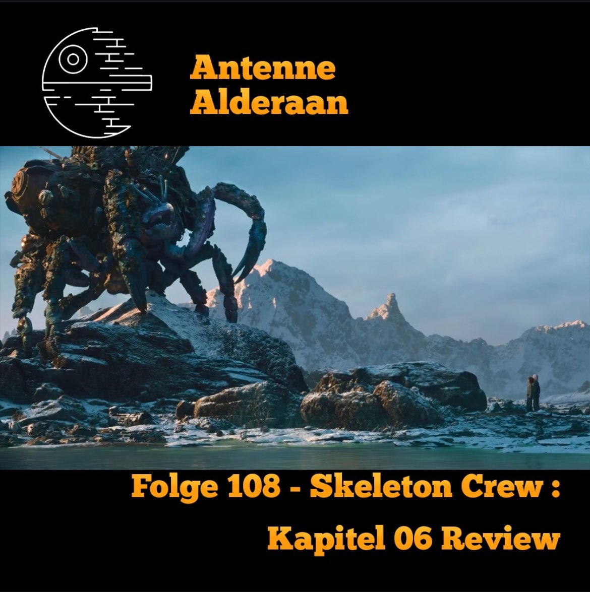 antennealderaan's tweet photo. Krabbenmonster! Mülldeponien! Mit dem Gründungsvater @RealTimoMueller  feiert Thilo in dieser Neujahrsfolge die aktuelle Folge von #TheSkeletonCrew !
https://t.co/HEuLSzJRlD https://t.co/qCB326NGyf