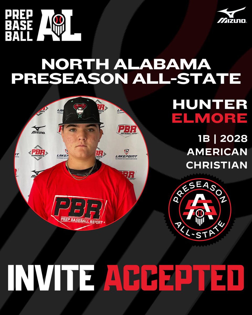 PrepBaseballAL's tweet photo. 𝟐𝟎𝟐𝟓 𝐍𝐨𝐫𝐭𝐡 𝐀𝐋 𝐏𝐫𝐞𝐬𝐞𝐚𝐬𝐨𝐧 𝐀𝐥𝐥-𝐒𝐭𝐚𝐭𝐞
+ 𝐈𝐧𝐯𝐢𝐭𝐞 𝐀𝐜𝐜𝐞𝐩𝐭𝐞𝐝 🔐 ✅

▪️ @Jace_Brandon528
▪️ @Hunter_Elmore13
▪️ @Branson_Hogan33
▪️ @ConnorStiles8

Request your invite below. ⤵️

🔗: https://t.co/F0wF9InPjy || #NALPAS25 https://t.co/leZOxj2kt5