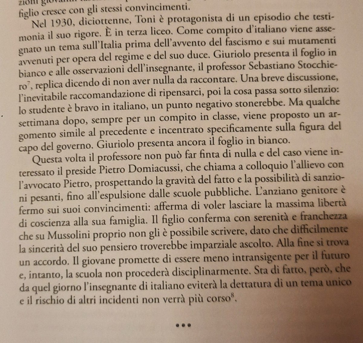anitadalco's tweet photo. @bravimabasta @masechi Cosa avrebbe detto o scritto Antonio Giuriolo (brano tratto da "Toni Giuriolo. Un maestro di libertà" di Antonio Trentin) https://t.co/ljVowzh2vu