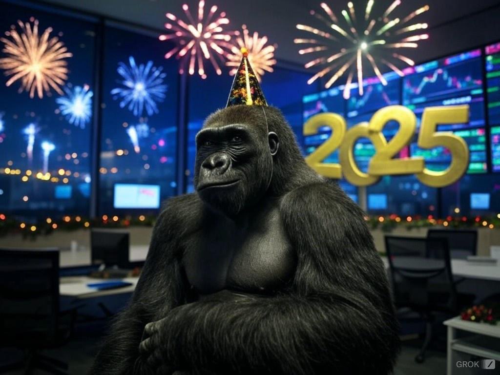 DividendJungle's tweet image. 2025 is here! Happy New Year 🎆 
Crush all your goals #Apeshit