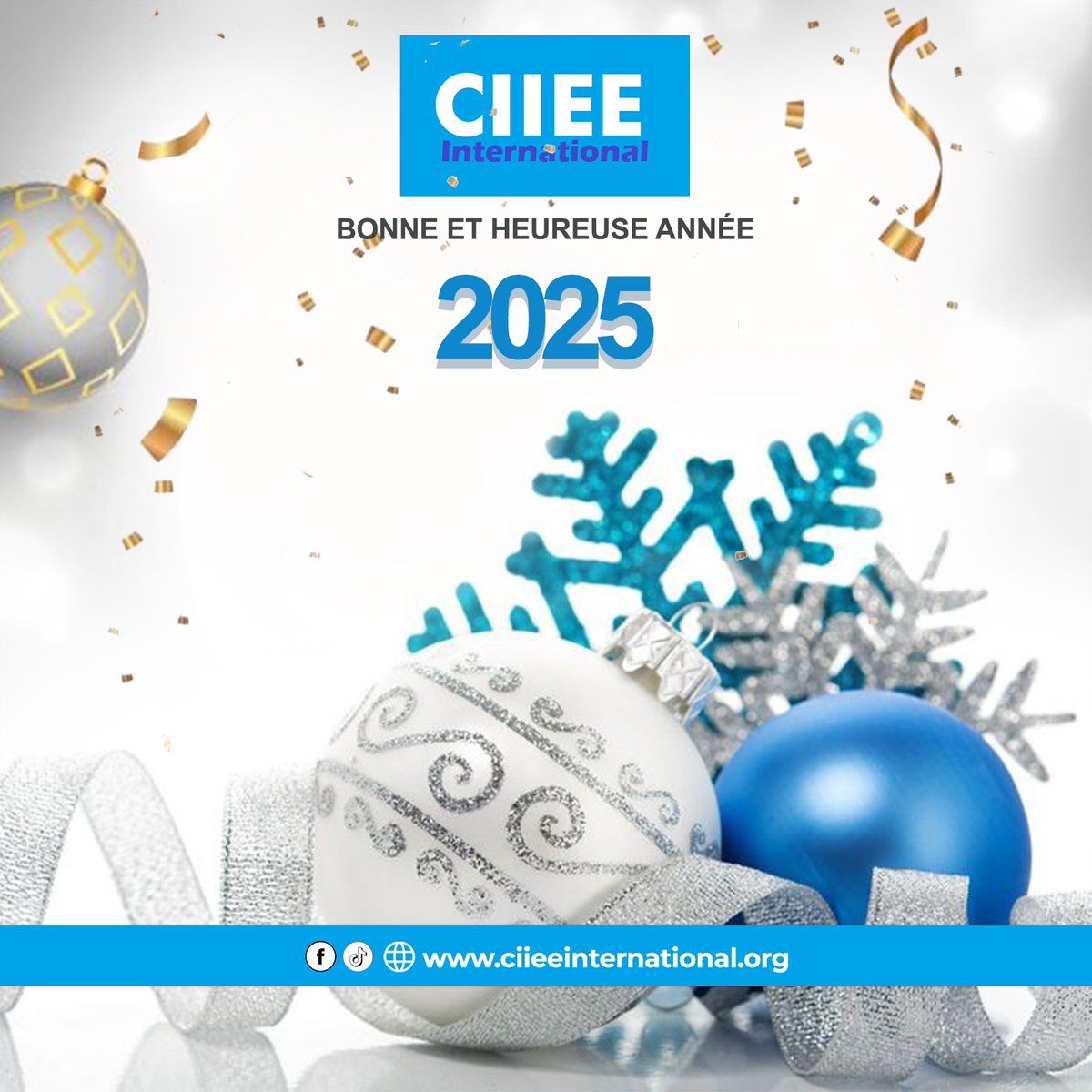 Nous souhaitons à chacune et chacun une excellente année de paix, de santé et de prospérité