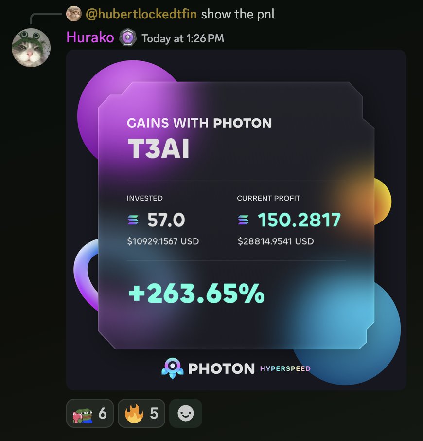 Past 3 Days in Digi 🗓️

1. $T3AI 382.7K ➡️ $1.9M +1500%

First scanned by member <a href="/PordeFC/">Porde</a>