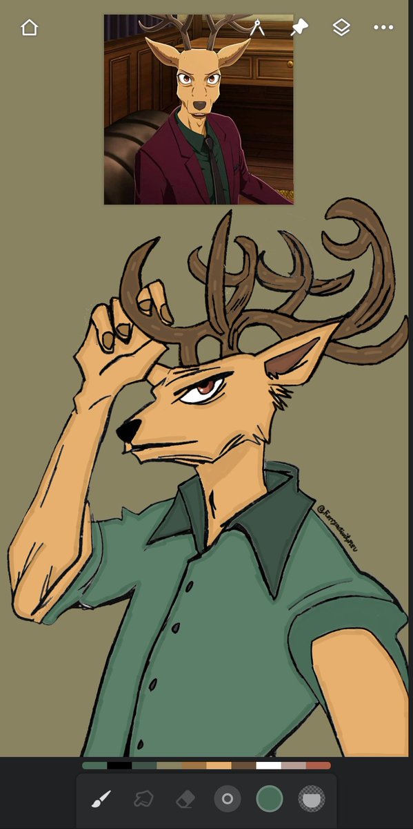 genji22_1's tweet photo. #Louis #BEASTARS https://t.co/yplGwwTd3V