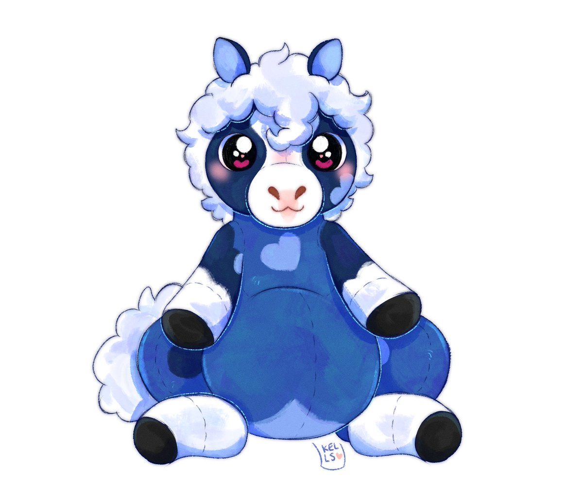 CrypticKelpie's tweet photo. thank you plushes for my friends and supporters this year <3 i turned them into marketable plushies! masq, sp, (secret friend) and me ❤️ https://t.co/F7ydzSd2NG