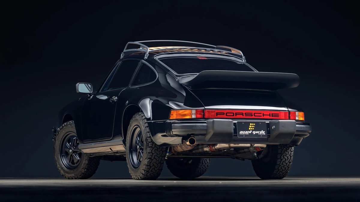 Safari-Style 1986 Porsche 911 Carrera Coupe