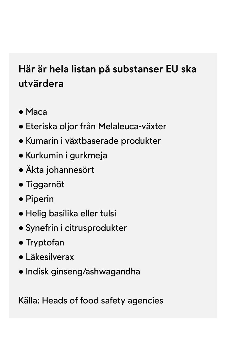 Bort med naturligt och in med mer läkemedel 🫣
