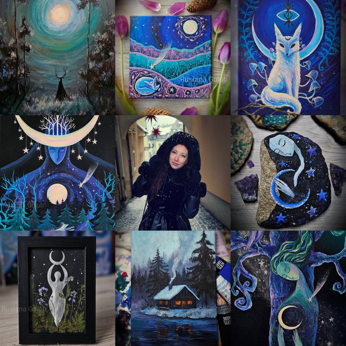 artrushka's tweet photo. ✨ 𝙈𝙮 𝘼𝙧𝙩 𝙫𝙨 𝘼𝙧𝙩𝙞𝙨𝙩 𝟮𝟬𝟮𝟰 ✨
Here are my favorite artworks I created this year. My heartfelt thanks to everyone who supported and encouraged me this year. Means a lot 💖
#artvsartist #artvsartist2024 #artist #witch #witchart #moonwitch #moongoddes #art #Supportart https://t.co/y31ORnZT2p