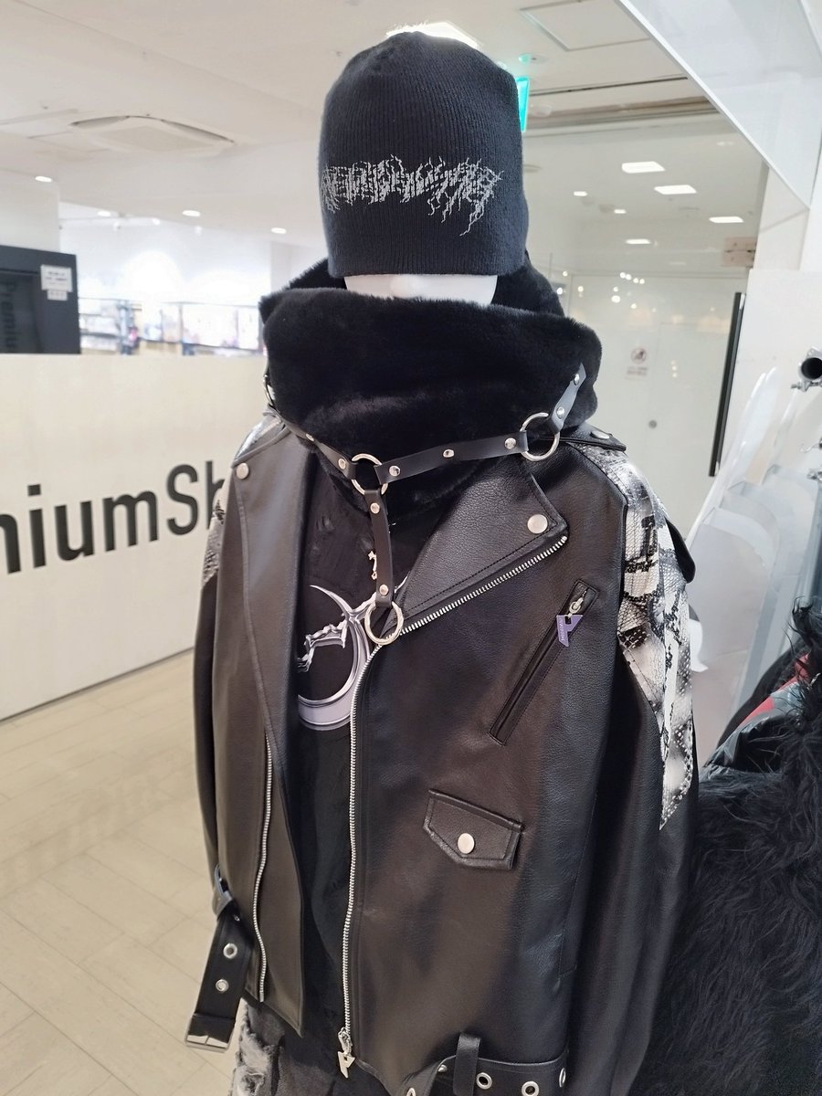gibous × QOOZA QOOZA限定商品 トラックジャケット gibous×QOOZA line wappen track jacket black - QOOZA