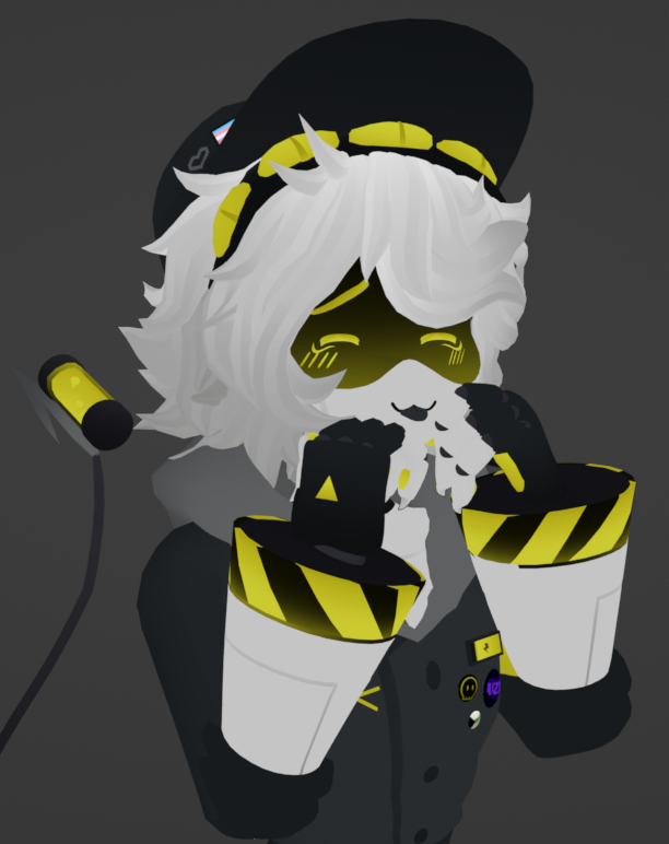 sillydrone's tweet photo. happy mew years everyone !!!!!!! :D

#murderdrones #serialdesignationn #vrchatavatar another #WIP edit of one of @/Psychozmiz's murder drones avis (PRIVATE) https://t.co/BitBY0yHPm
