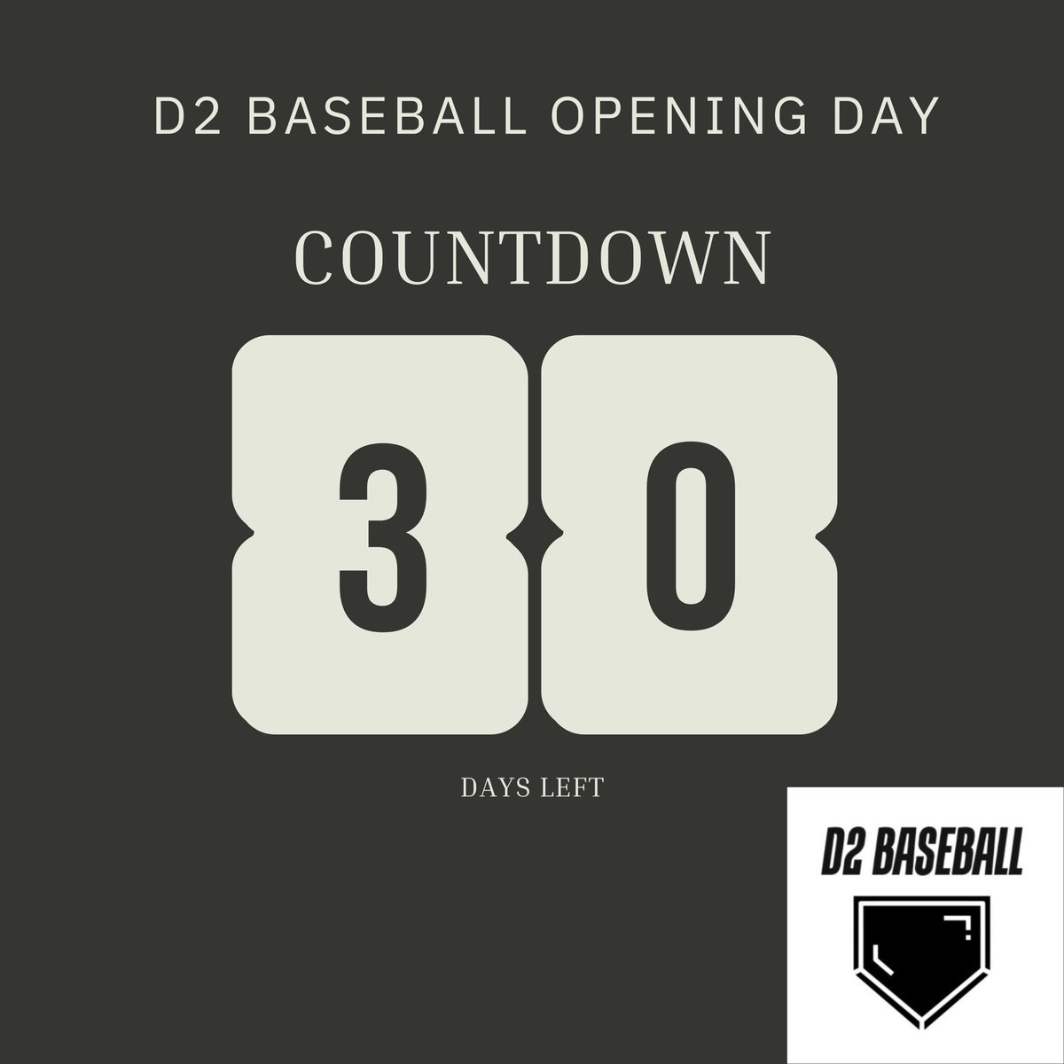 D2 Baseball (@diviibaseball) on Twitter photo 30 days until Opening Day! Since 1986, <a href="/SAUBaseball/">Mulerider Baseball</a> has won at least 30 games in 36 of the 39 seasons in that span (2nd best during that span,not including 2020). #D2Baseball 30 days until Opening Day! Since 1986, <a href="/SAUBaseball/">Mulerider Baseball</a> has won at least 30 games in 36 of the 39 seasons in that span (2nd best during that span,not including 2020). #D2Baseball