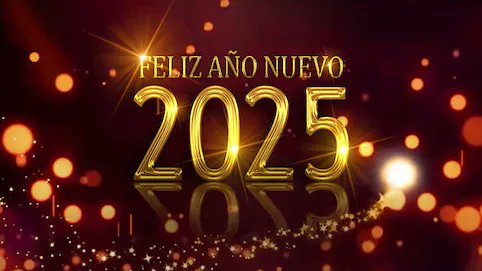 Feliz año nuevo a toda mi gente del Twitter