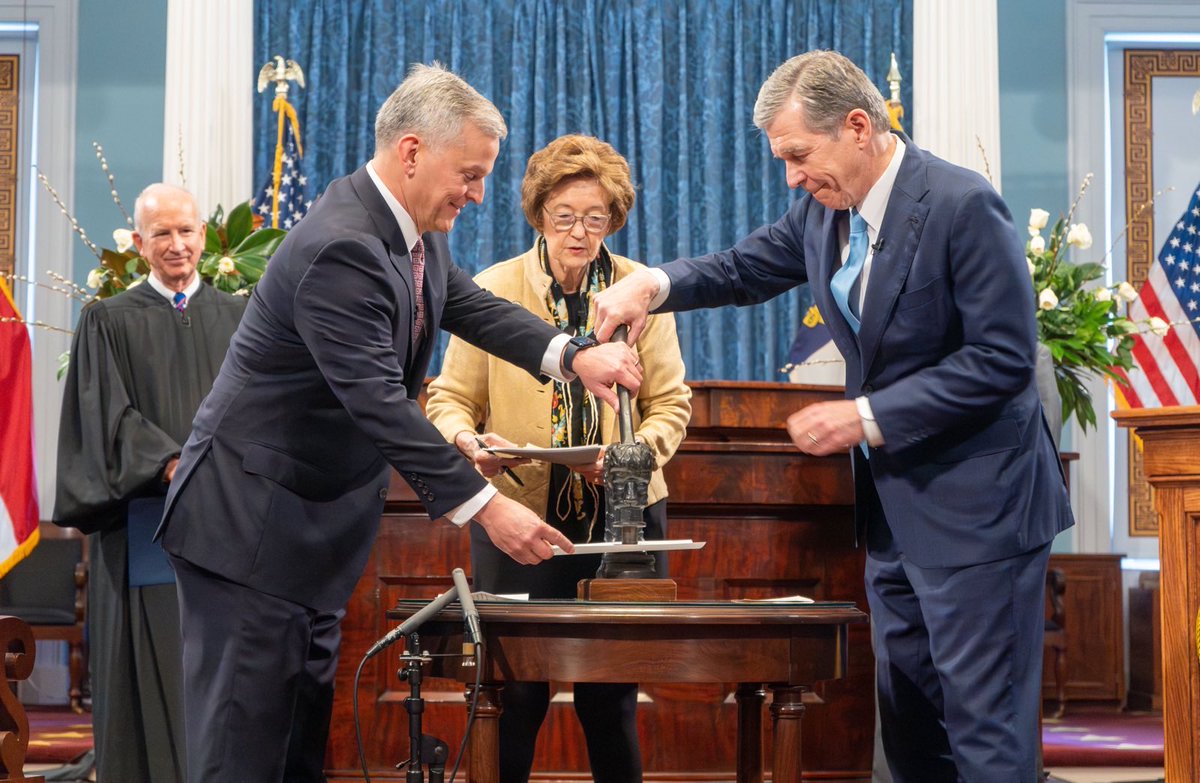 Eight years of incredible and dedicated service as Governor; 16 years as Attorney General; and 14 years in the General Assembly. Roy, you have carved a path of remarkable public service.

Thank you for all of the remarkable contributions you’ve made to  our state.