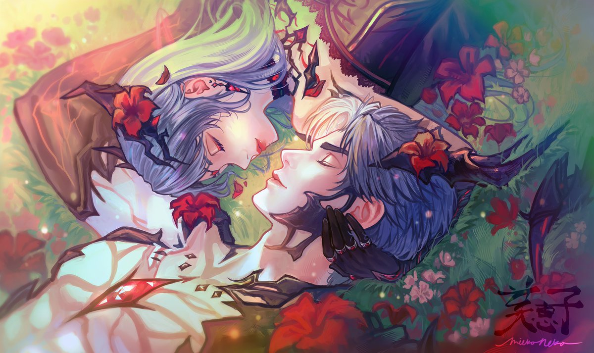 美恵子 🎋 (@miekonekocos) on Twitter photo "On the other side of that nightmare, the dragon took me to the valley where flowers bloomed."🌹
Happy New Year!! *ଘ(੭*ˊᵕˋ)੭* 💖🎍🎊
#loveanddeepspacefanart #恋と深空  #sylus #イラスト "On the other side of that nightmare, the dragon took me to the valley where flowers bloomed."🌹
Happy New Year!! *ଘ(੭*ˊᵕˋ)੭* 💖🎍🎊
#loveanddeepspacefanart #恋と深空  #sylus #イラスト