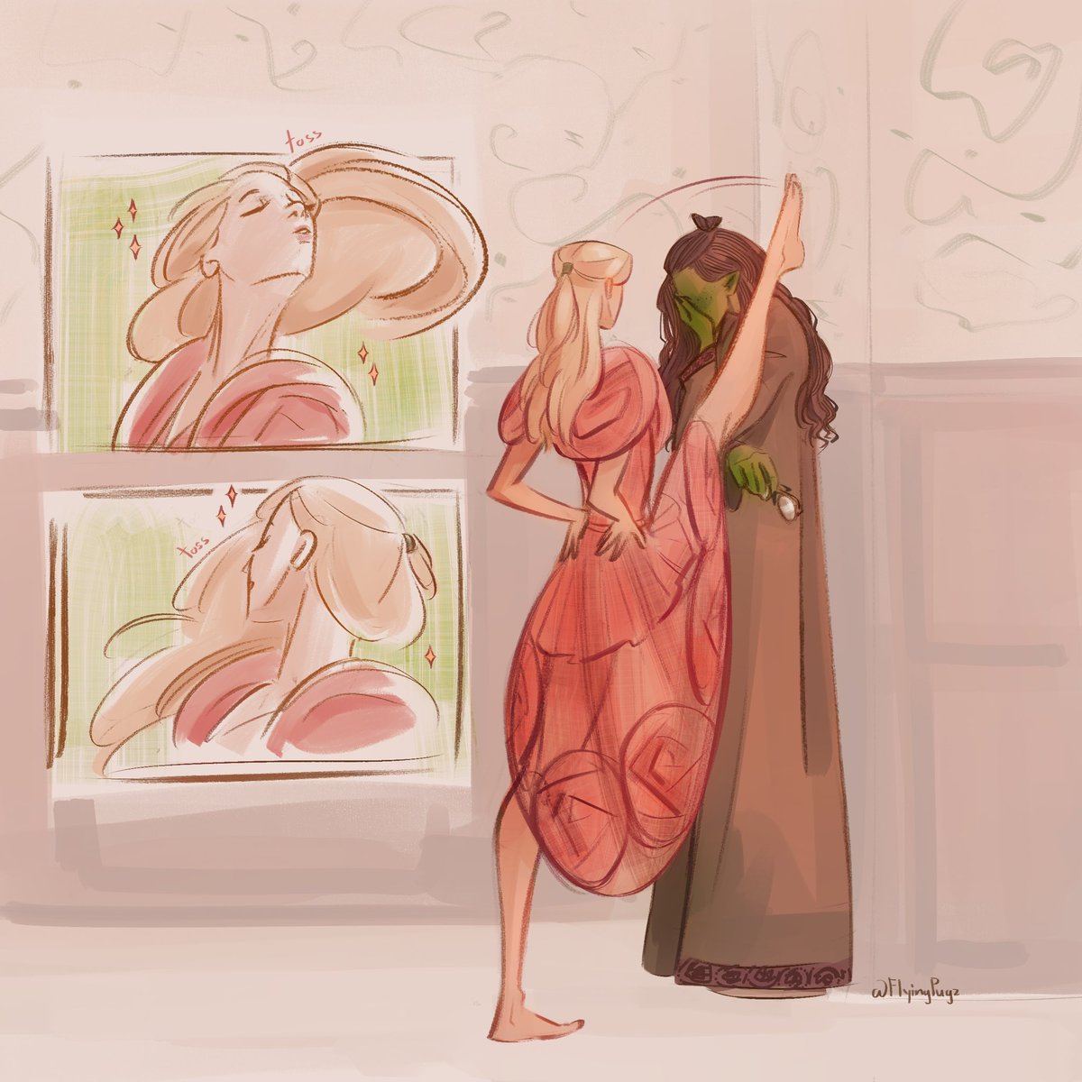 tosstoss— #gelphie #gelphiefanart #wickedfanart