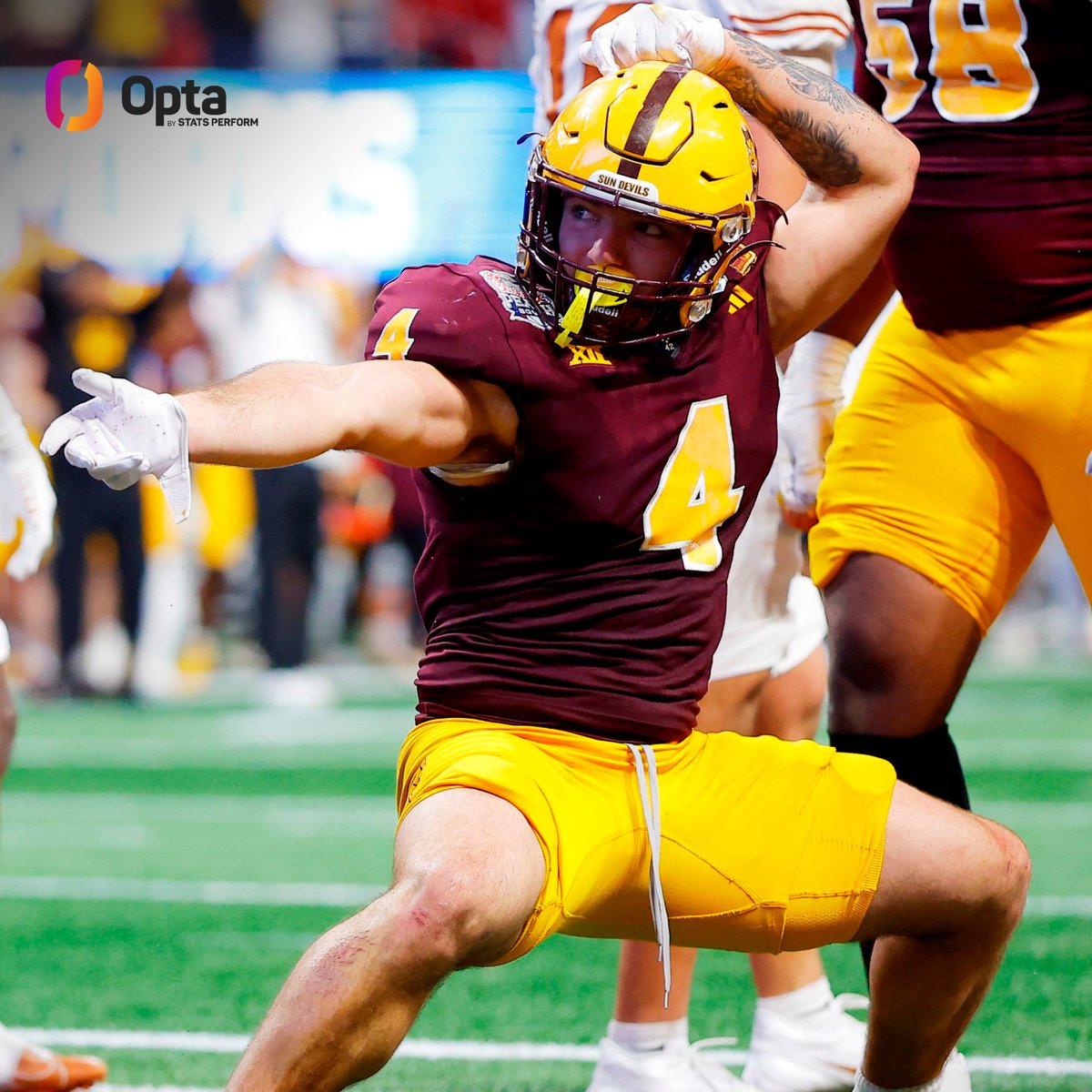 OptaSTATS (@optastats) on Twitter photo Cam Skattebo of <a href="/ASUFootball/">Sun Devil Football</a> is the only FBS/FCS/NFL player this century to have at least 100 rushing yards, 75 receiving yards, a passing touchdown and a two-point conversion in the same game. Cam Skattebo of <a href="/ASUFootball/">Sun Devil Football</a> is the only FBS/FCS/NFL player this century to have at least 100 rushing yards, 75 receiving yards, a passing touchdown and a two-point conversion in the same game.