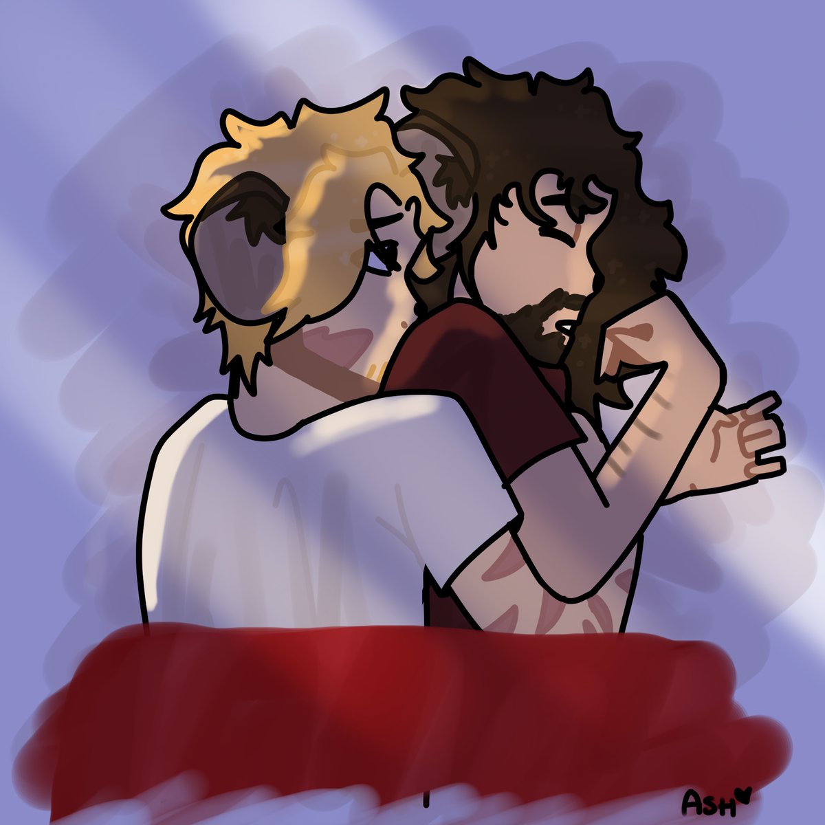 treebarkash's tweet photo. mratyn misses his captain :((

#rendogfanart #itlwart #ratsmp #ratsmpfanart #treebark https://t.co/cU9dUFCxnH