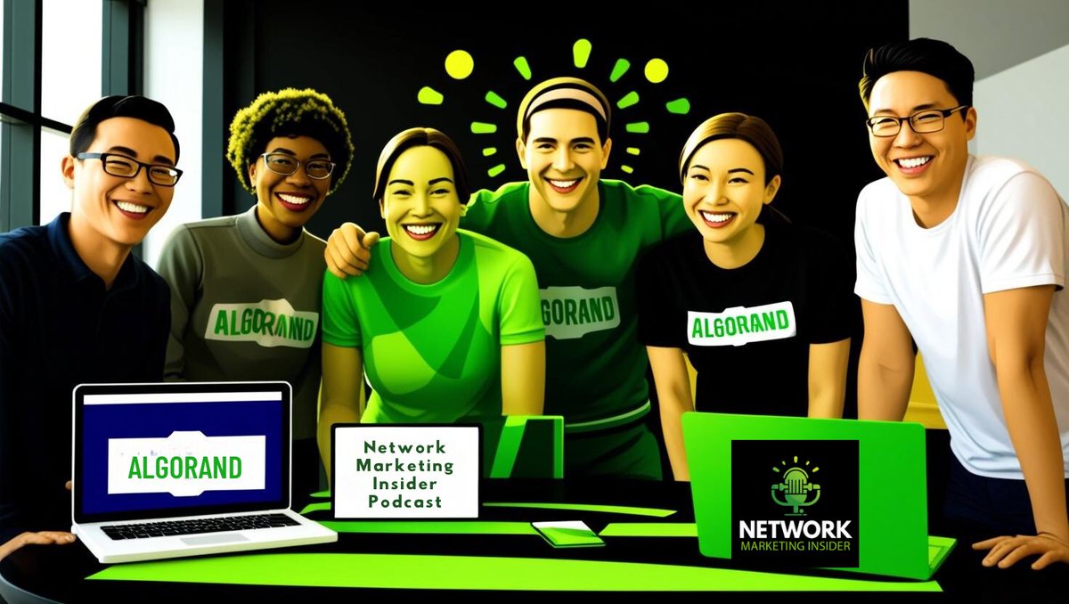 ConnectionMach's tweet photo. Network Marketing Insider (NMI) Podcast!

This podcast is important to the Algorand Blockchain. We are onboarding people by giving $5 worth of #NMI to each guest to help them with their crypto journey. 

Do you have any friends who would be a guest on the podcast? DM to get on https://t.co/J1SFIoTnf4
