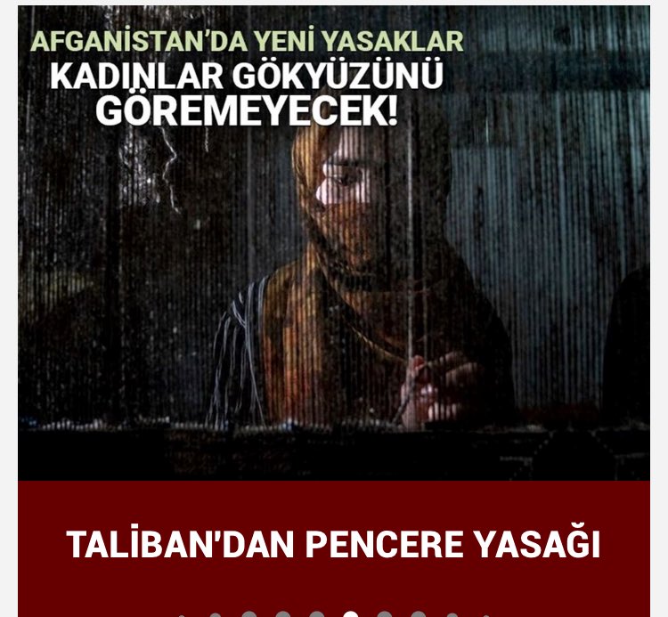Tarih :02.01.2025
Afganistan’da da şimdilik “turuncu” yaklaşıyor. Turuncu dedim ama kırmızıda olabilir. Bu tweet de burada kalsın.