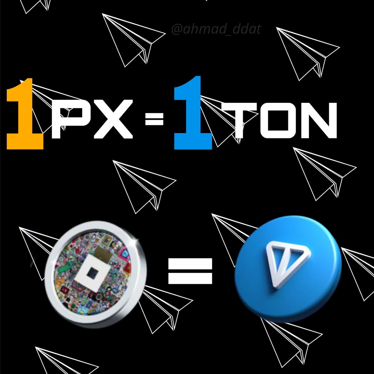 1 $px = 1 $ton 
NotPixel is going to be the best airdrop of 2025🤑🤑

$px $6 💰🤑
#Notpixel #px #notpx #notcoin #dogs