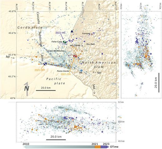 SSA (@seismosocietyam) on Twitter photo In a new #BSSA paper, a team from <a href="/BerkeleySeismo/">Berkeley Seismo Lab</a>, <a href="/ALomaxNet/">Anthony Lomax 🌍 🇪🇺🇺🇦</a>, and <a href="/humboldtcalpoly/">Cal Poly Humboldt</a> explore past earthquake sequences of the Mendocino Triple Junction. They found that these events occurred on different strike-slip faults within the subducted Gorda plate.
buff.ly/41GKSOw In a new #BSSA paper, a team from <a href="/BerkeleySeismo/">Berkeley Seismo Lab</a>, <a href="/ALomaxNet/">Anthony Lomax 🌍 🇪🇺🇺🇦</a>, and <a href="/humboldtcalpoly/">Cal Poly Humboldt</a> explore past earthquake sequences of the Mendocino Triple Junction. They found that these events occurred on different strike-slip faults within the subducted Gorda plate.
buff.ly/41GKSOw