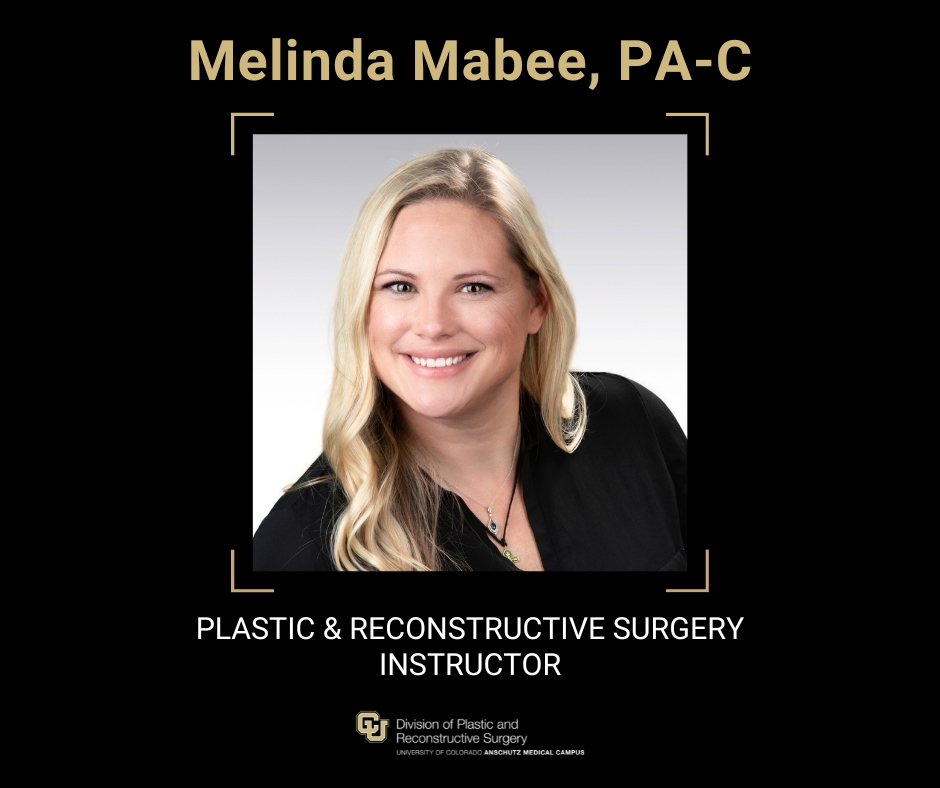 Please join us in welcoming Melinda Mabee, PA-C! Mabee is a physician assistant with almost 14 years of experience in pediatric hand, microvascular surgery in wound care. Her greatest joy is helping children through congenital hand surgery and limb salvage. 

#physicianassistant