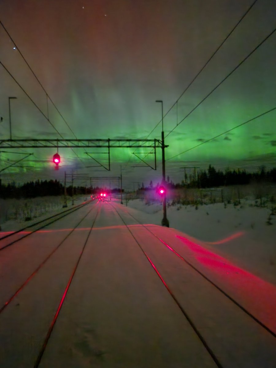 Två vyer från årets första tur. 🤩