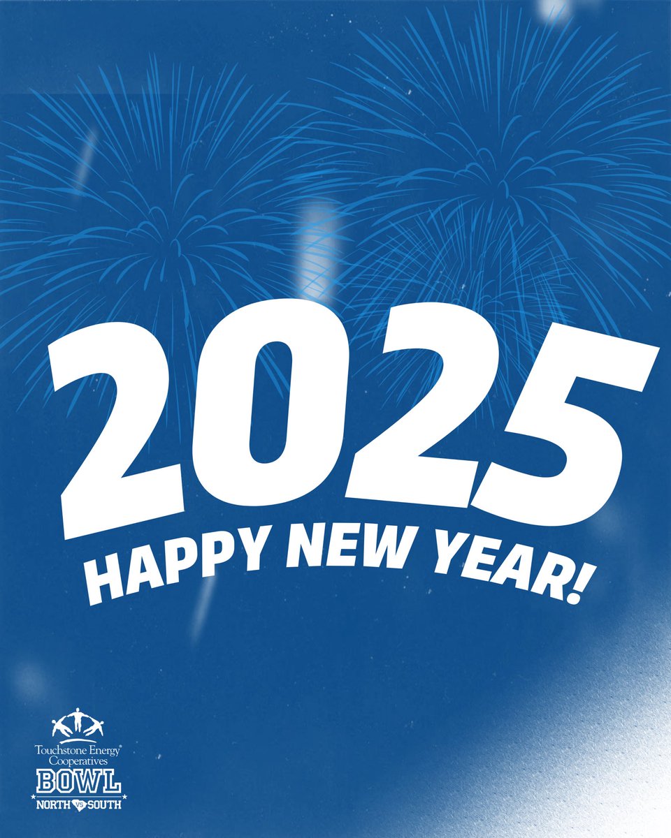 Wishing you &amp; yours a very happy New Year! 🎉

#NorthSouthWeek  #TouchstoneEnergyBowl
