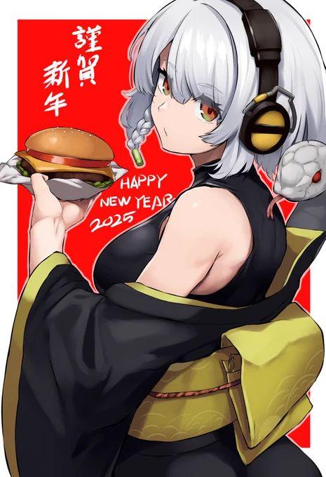 2025年 初描きアンビー今年もよろしくお願いします 