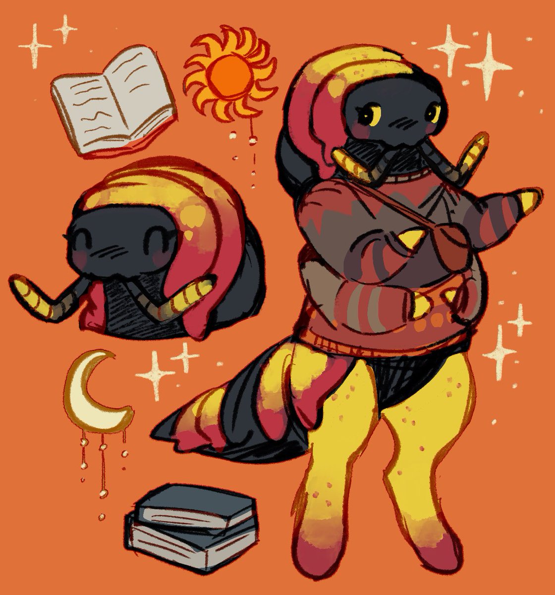 got commissioned to make another isopod! (merulanella tricolor)