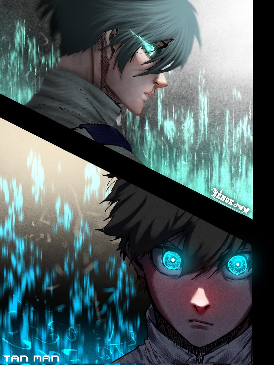 senok_arts's tweet image. Collab with @TanManartist 
#colorcollab #rin #isagi #bluelockseason2 #bluelockcolor