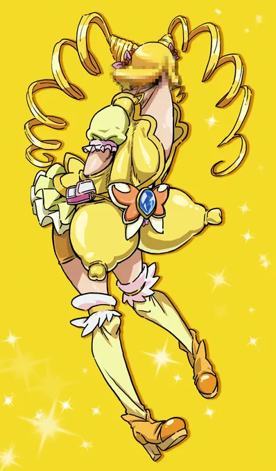 ンポキュア レモネードプリキュア5 GoGo!よりキュアレモネードを陰茎化 