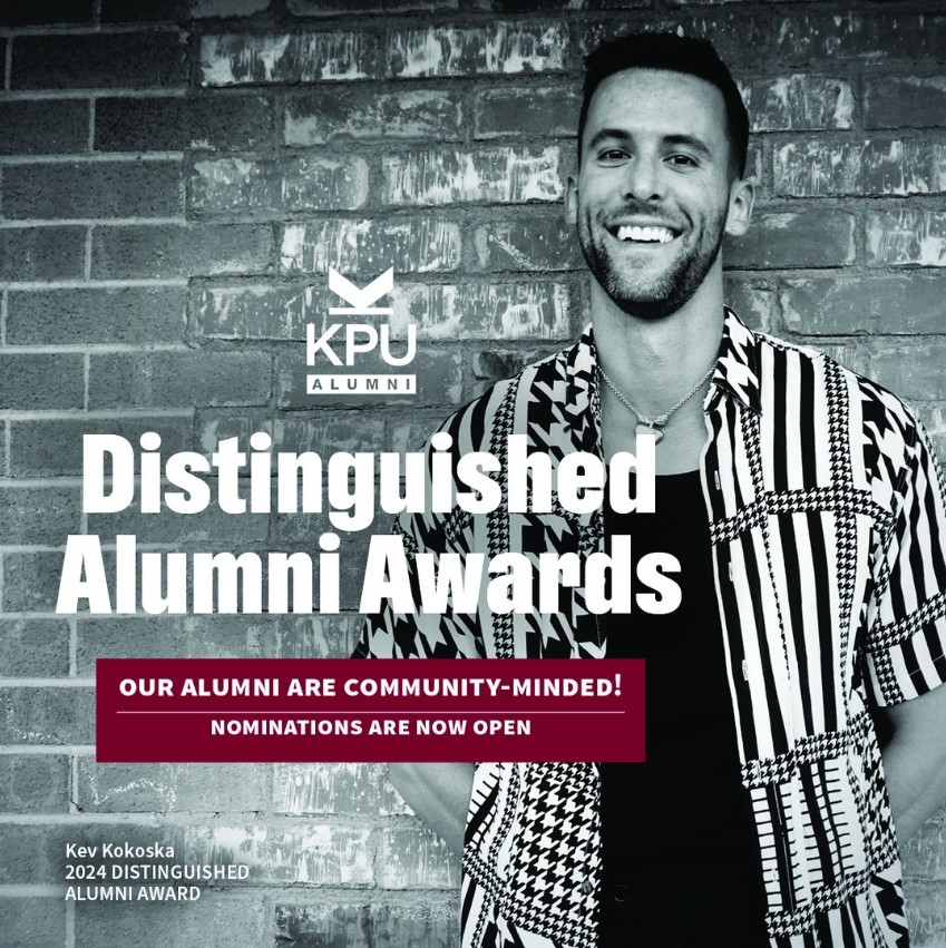 Help us recognize and celebrate our exceptional alumni! Nominations for the 2025 Kwantlen Polytechnic University (KPU) Alumni Awards are now open: alumni.kpu.ca/awards

Deadline is Feb. 7, 2025 for:
#DistinguishedAlumni
#AlumniExcellence
#OutstandingYoungAlumni

<a href="/kpualumni/">KPU Alumni</a>