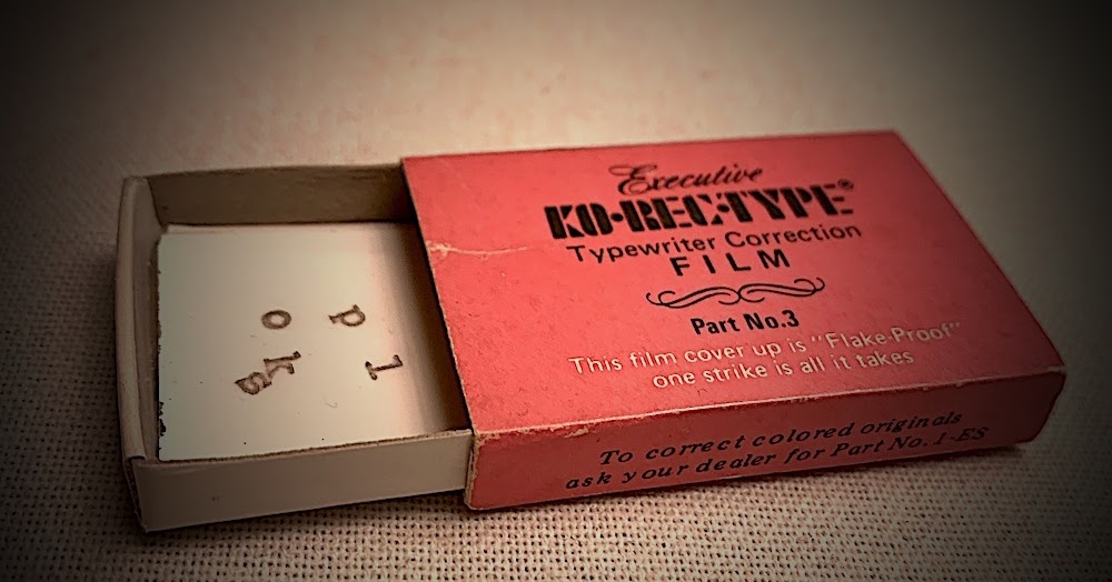 sircookie720's tweet image. Who remembers having correction film for typing class?
#typingclass #zelena