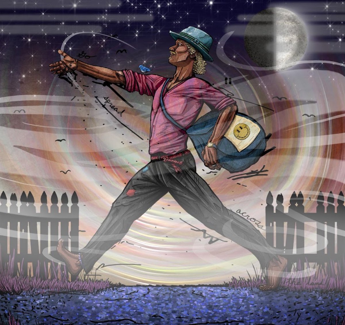 <a href="/ChrisandHoneyB/">➕Christopher and Honeybear</a> <a href="/tyler_mcnair/">+Tyler McNair</a> <a href="/SkullofTyger/">+Skull of Tyger - *Johnny Folk Hero Minting Now*</a> No Cardinal but the blue bird is nice!! :)