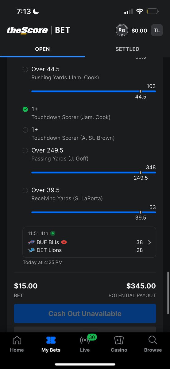 Another his for #GamblingTwitter from this NZL szn!! #NFLLongshot
