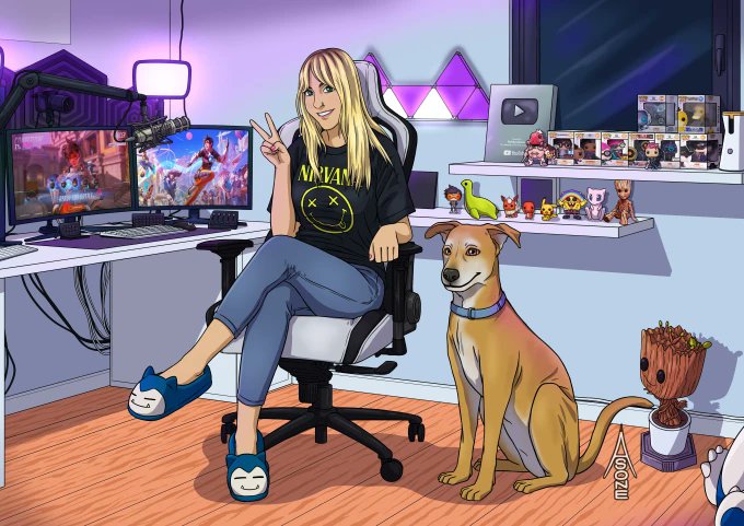 EllysexArts's tweet image. Bringing dreams to life! Here’s a cozy 2D room art we designed for one of our amazing streamer clients, So if you want please DM me!!
.
.
.
#Twitch #Live #Streamers #Gamers #Art #Vtubers #RoomArt #ClientWork #GamingCommunity #SupportSmallStreamers #DigitalArtist