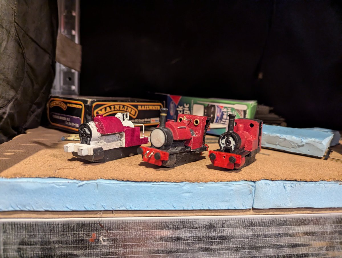 The boys are slowly evolving 

Planning on making different chassis, one for wooden railway for the fun of it and a custom system for filming