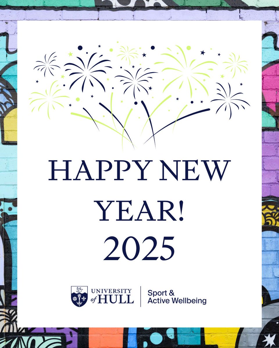 🎆 Happy New Year from all of us here at Hull Uni Sport! Let's make 2025 your most brilliant year yet 🔥 #HullUniSport