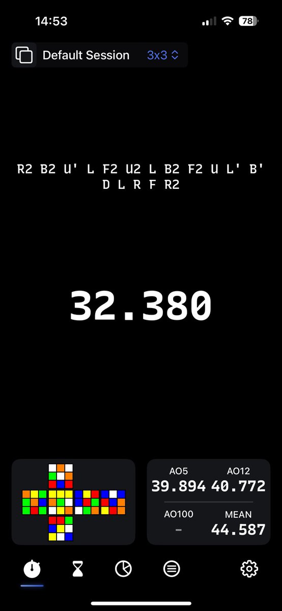 WHAT THE FUCK IS HAPPENING TODAY. My pb as of *last night* was 39 seconds, this shit is WILD