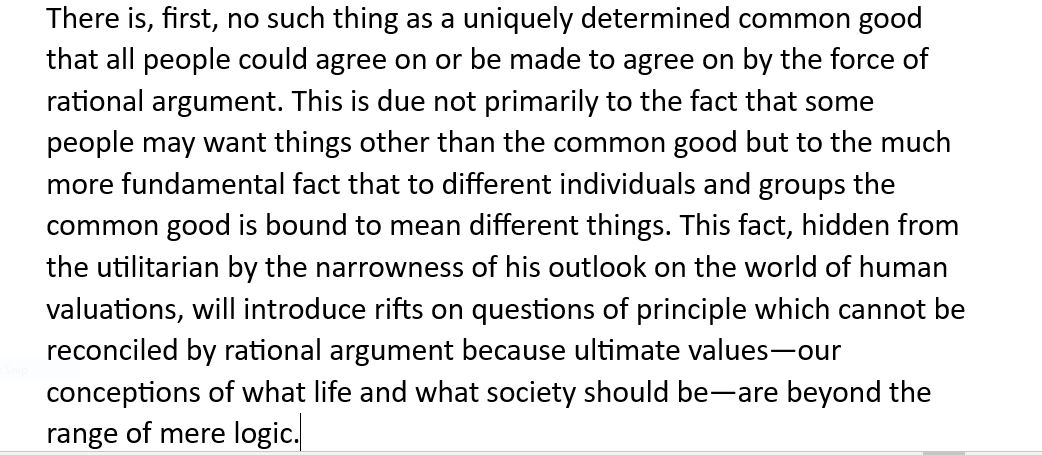 It's always nice to read Schumpeter on Jan 1 to free yourself from the last year's newly accumulated layers of utilitarian nonsense.