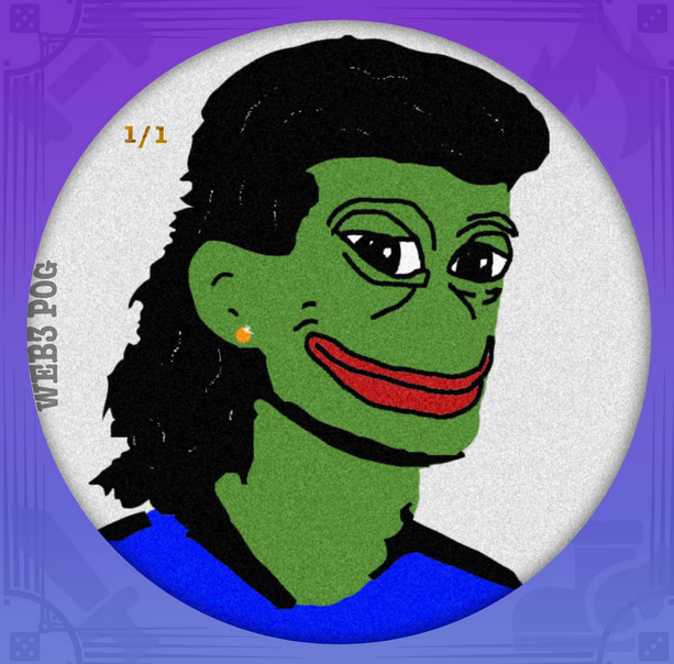 Kermelo3's tweet image. 🌍 200M+ global fans
💸 10B+ units sold
🐸 Iconic cultural symbol
📜 150+ years of history spanning Japan, Hawaii, California, and beyond
🚀 Blockchain-powered ecosystem, partnering with top brands, sports stars, and entertainers
Source: 000.pog
OFFICIAL POG - ETH SERIES ONE 659