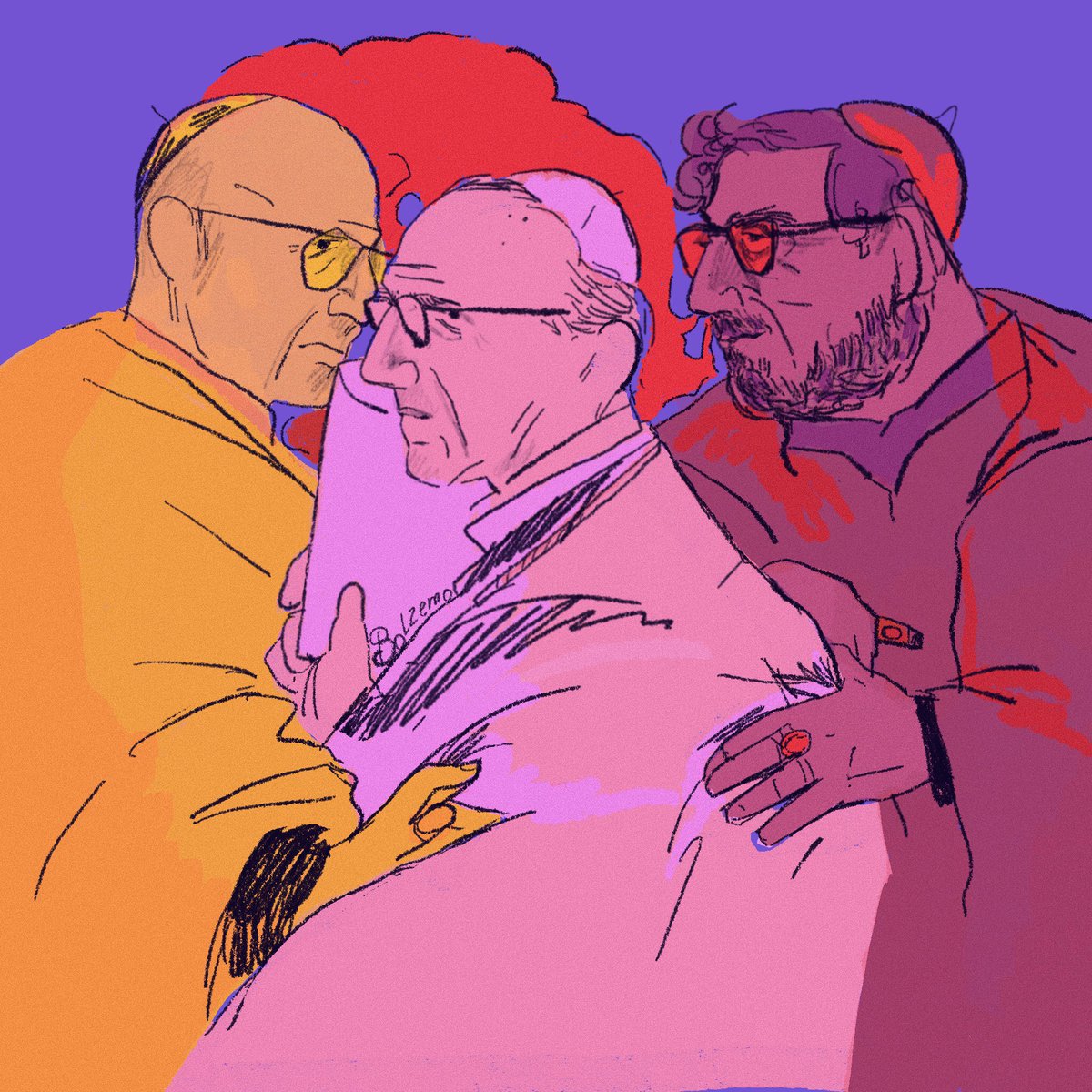 amongst strangers, friends and foes #conclave