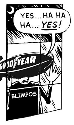 Goodyear Blimp tweet media