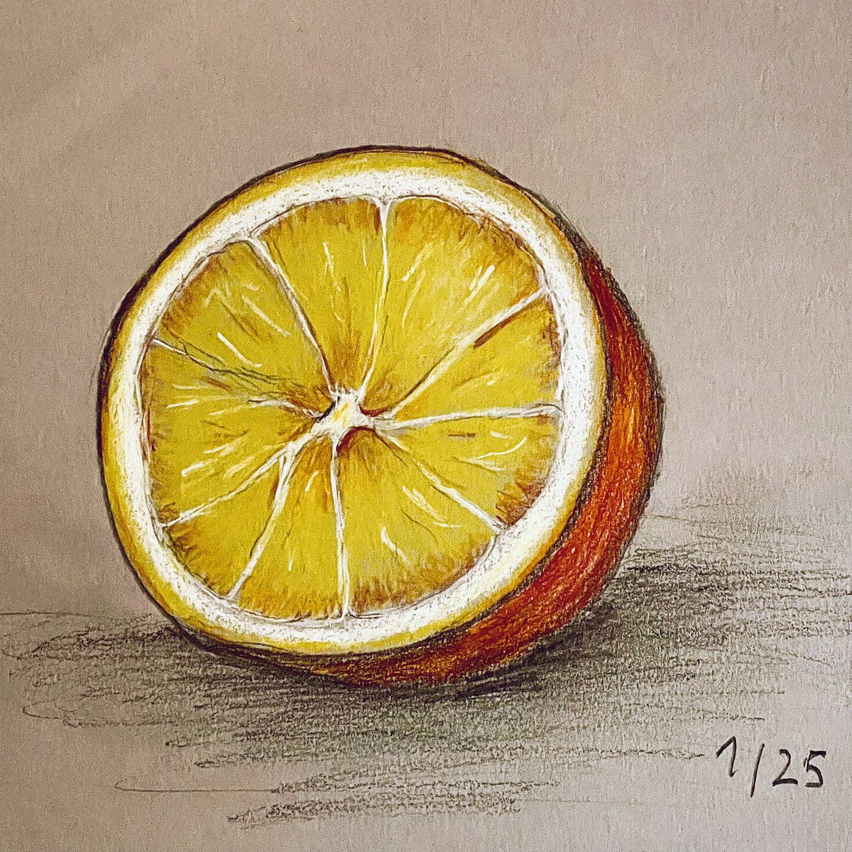 Auch 2025 Vitamine nicht vergessen! #obst #orange